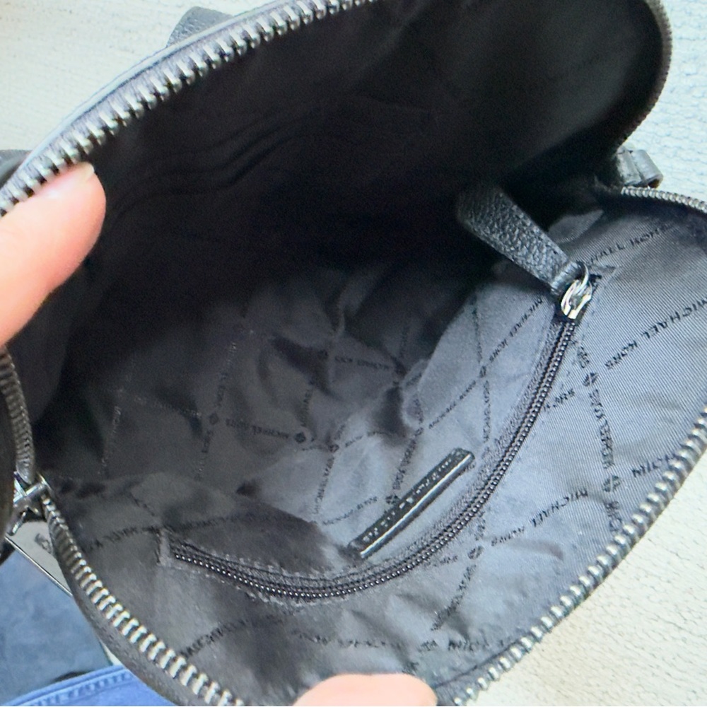 Michael Kors Black Quilted Stud Crossbody Bag - Picture 12 of 13